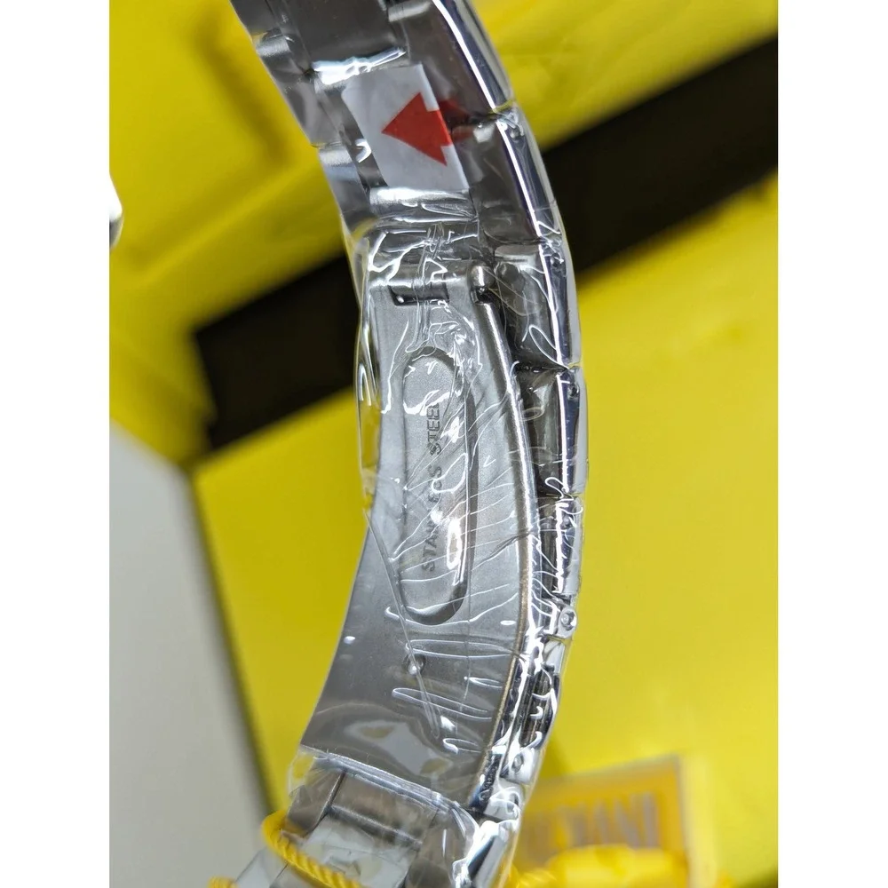 Invicta Speedway 49103 Mens Watch 42mm Steel Crystal Bezel Black Dial Quartz